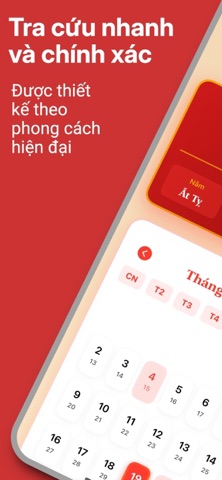 Âm Lịch Việt Nam Widget iPhone screenshot