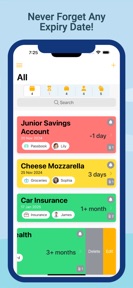 vExpiry: Expiry Reminder screenshot