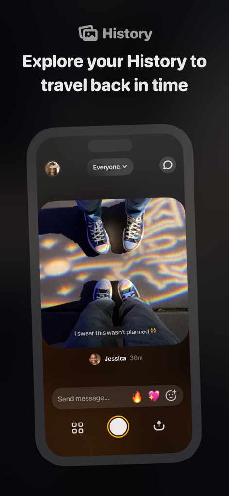 Locket Widget - Histórico Completo