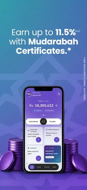 Raqami Islamic Digital Bank screenshot 3