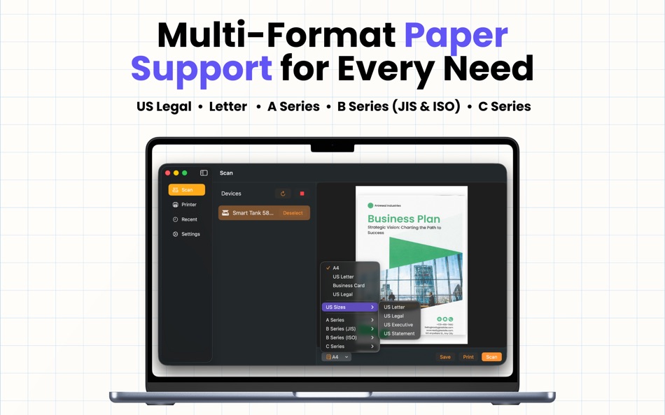 #3. Documents Scanner & Printer (macOS) Ved: Nexofy Apps FZ LLC