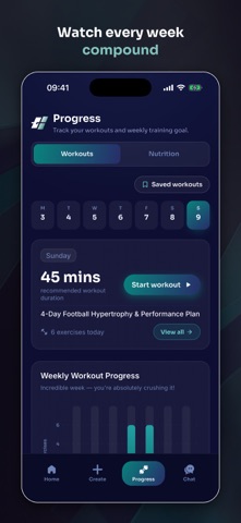 Gainz AI: Chat, Train, Track Screenshot 5 of 7