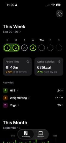 Exercise Tracker · Streakout Screenshot 1 of 9