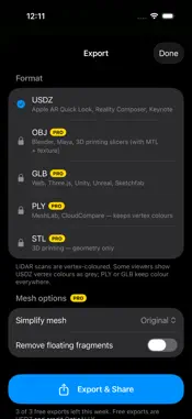 OpticALLY 3D Scan screenshot 5