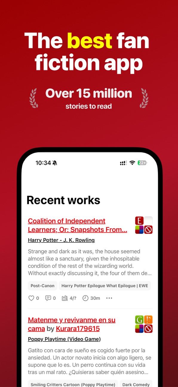 iPhone screenshot