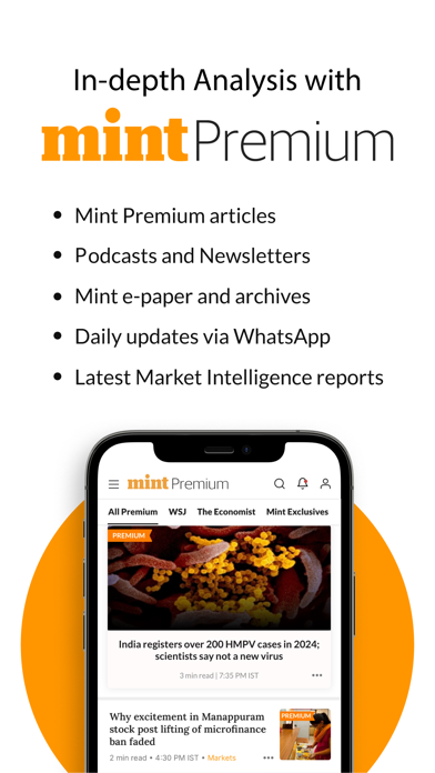 Screenshot #3 pour Mint News App: Business & More