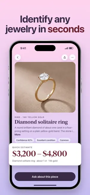Jewelry Identifier º Appraisal screenshot 1