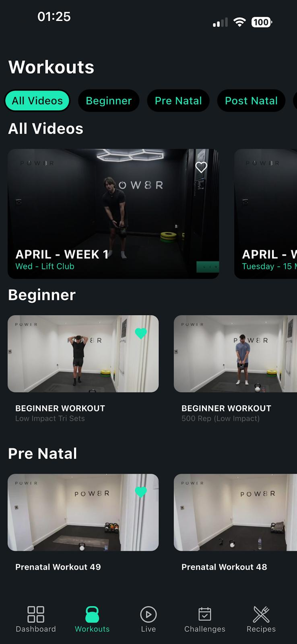 POW8R: Home Workout App