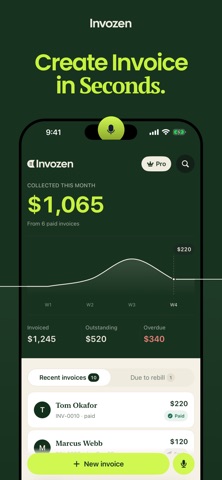 Invozen screenshot 1