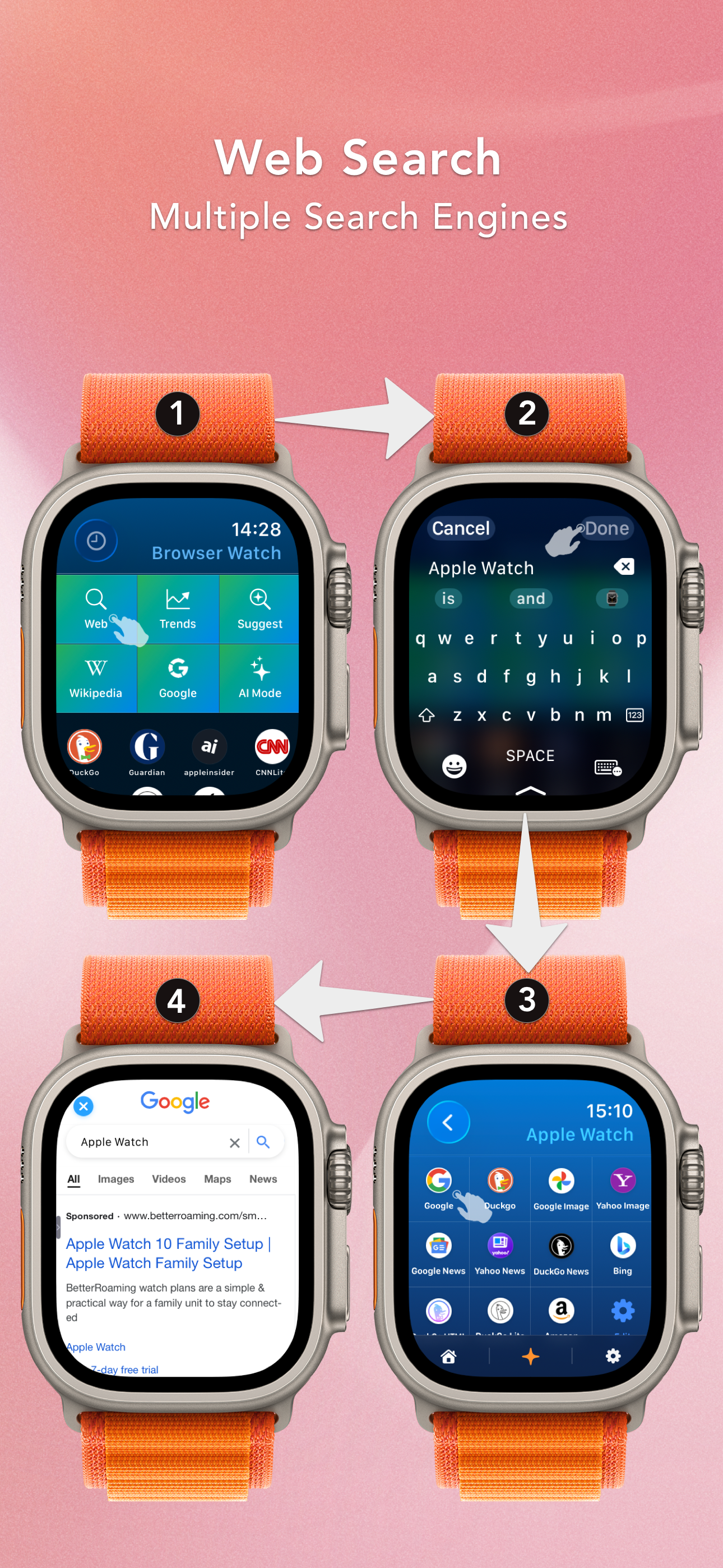 Browser Watch - Wrist Search screenshot 3