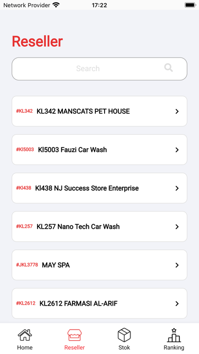 App screenshot