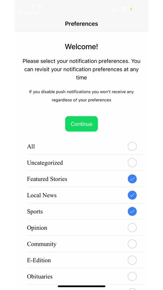 #2. The Telegram (iOS) 由: Our Hometown, Inc