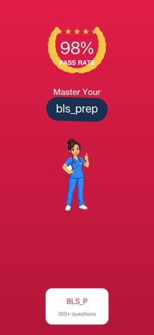 BLS Practice Test Exam iPhone screenshot