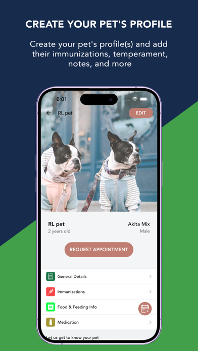 Walkin’ Paws iPhone screenshot 1 - Lifestyle app