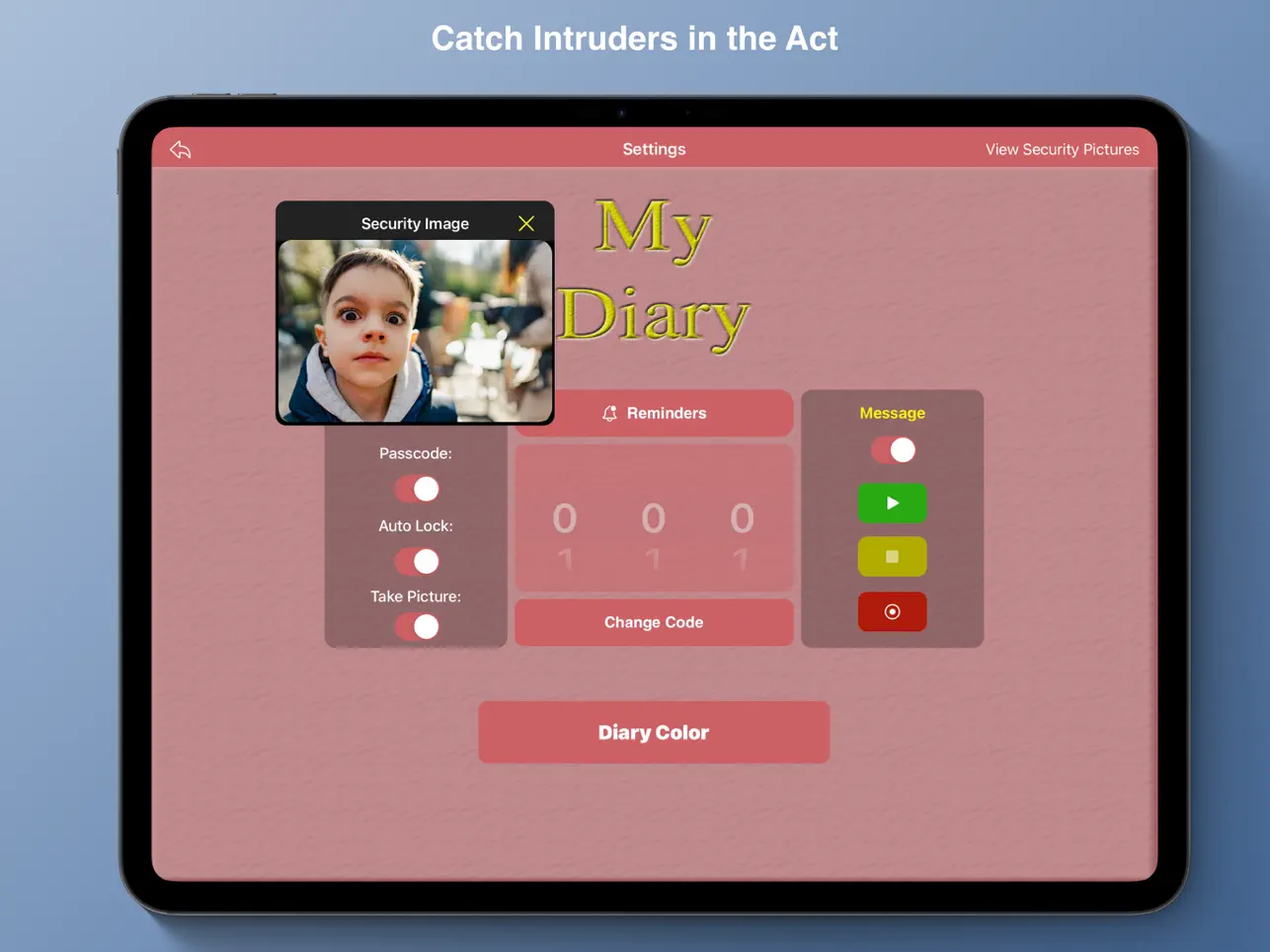Screenshot #6 pour My Private Diary ™
