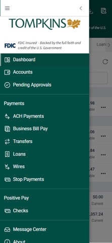 Tompkins Treasury Management Screenshot 2 of 3