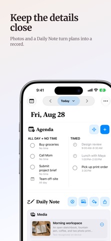 Parchment: Agenda & Daily Note のスクリーンショット