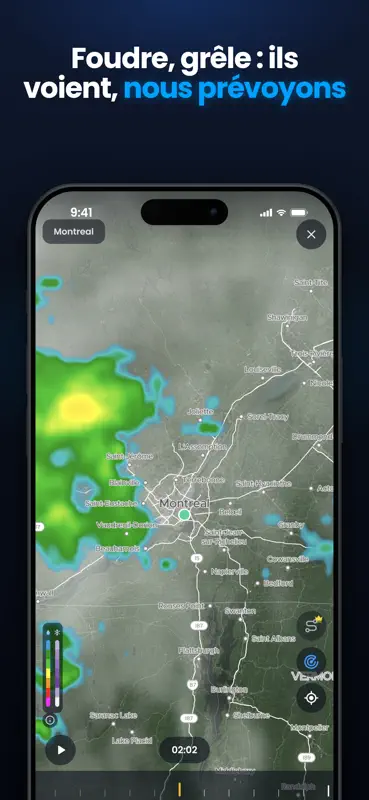 WeatherX : Radar Météo IA screenshot 4 of 9