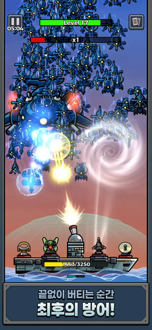 Battle Ship Go: Monster Wave iOS Mod IPA screenshot 3 - iOS game interface