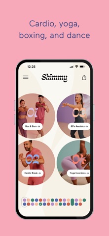 Shimmy: Fun-Sized Workouts Screenshot 2 of 4