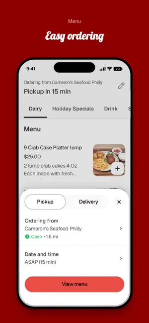 Cameron's Seafood Philly screenshot 3