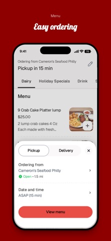 Cameron's Seafood Philly Screenshot 3 of 6