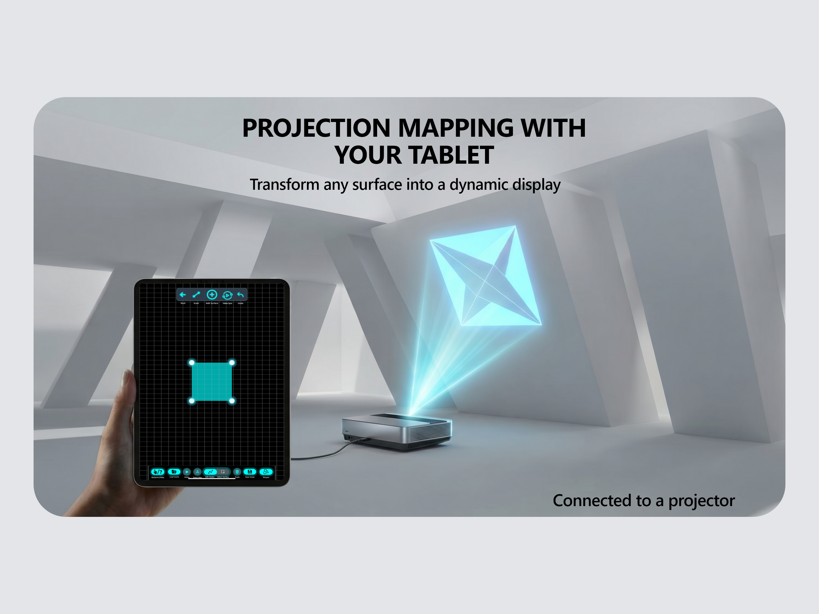 SurfaBeam - Projection Mapping