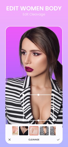Perfect Body Shape Editor iPhone screenshot