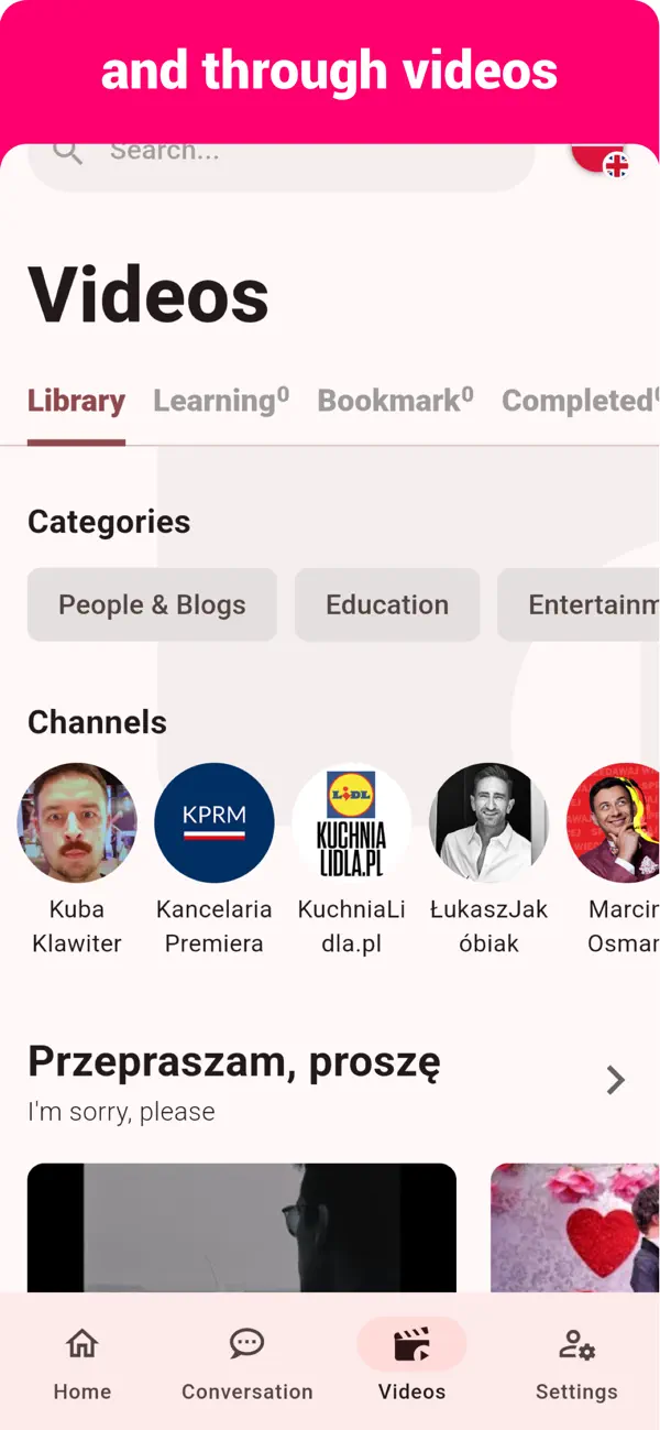 Screenshot #3 pour Polish  - Listening Speaking