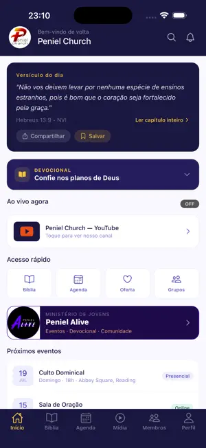 Peniel Church UK screenshot 1