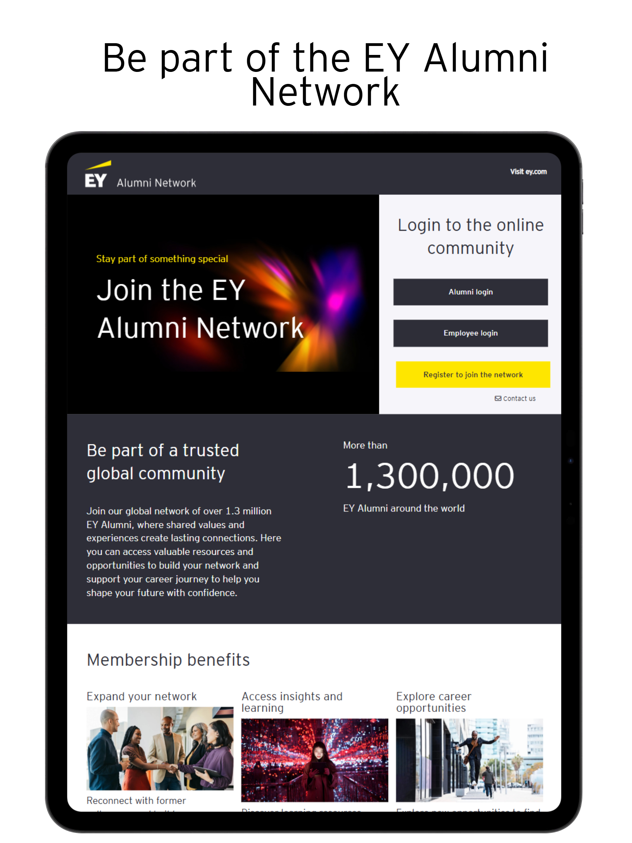 EY Alumni Network screenshot 6