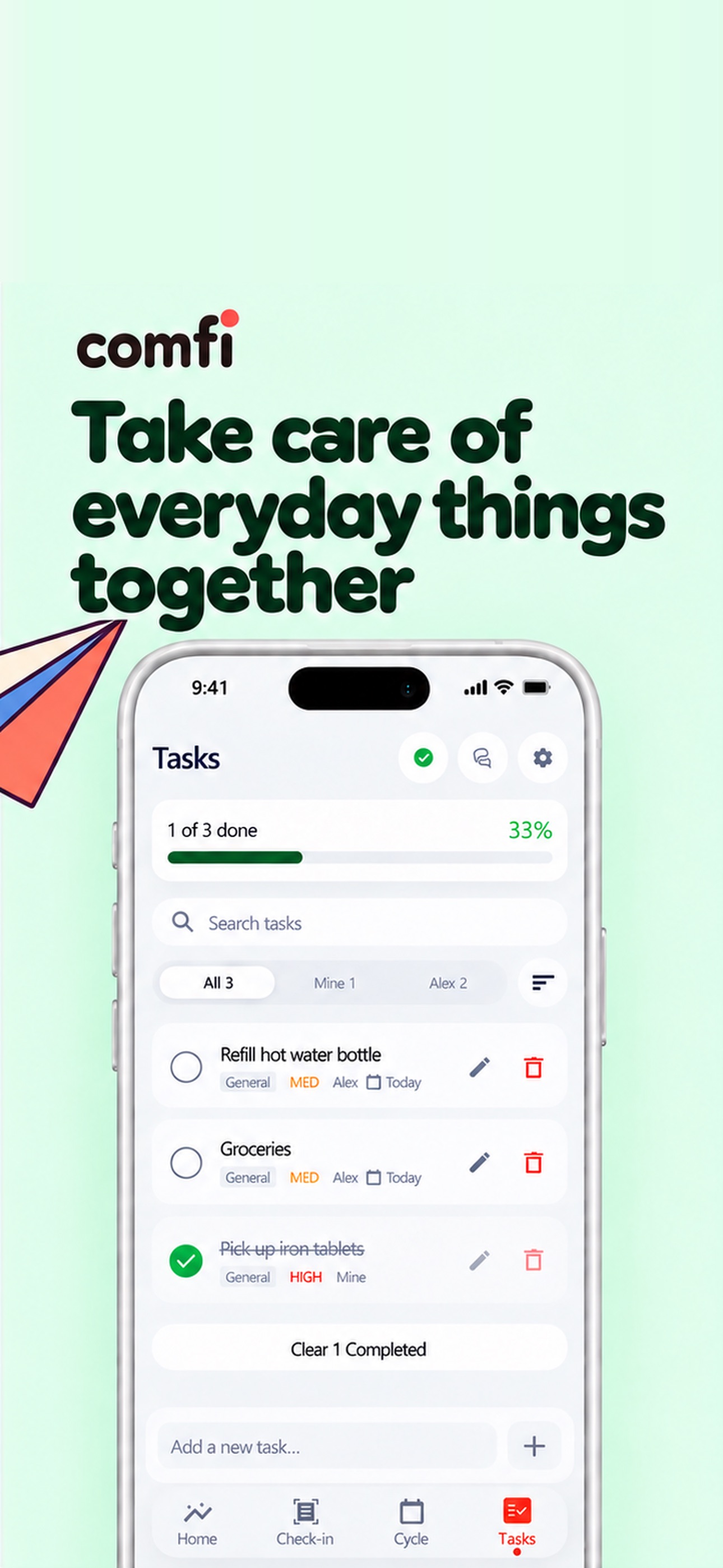 Screenshot 6 of Comfi: Period Tracker