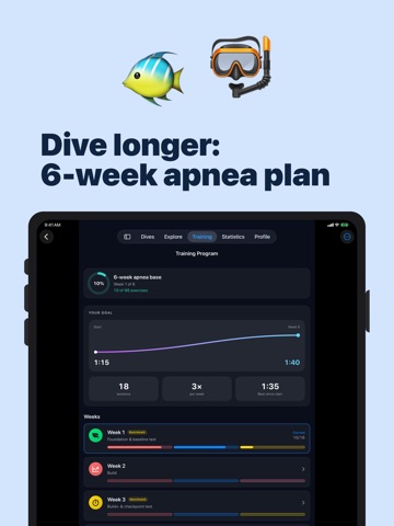 Scuba Dive Log & Apnea: Divey