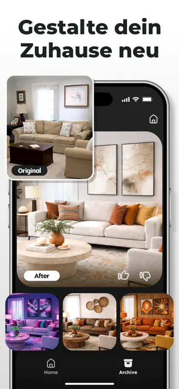 House AI: AI Room Design, Home screenshot 9 of 10