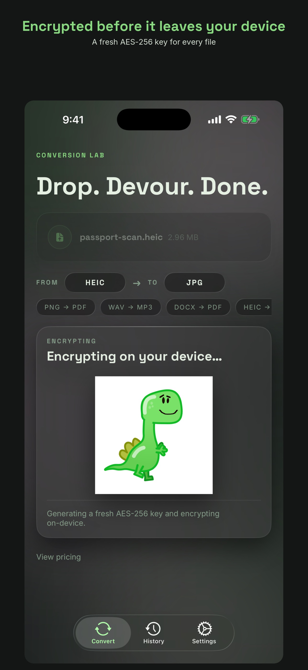 Screenshot 3 of OMNIvour - File Converter