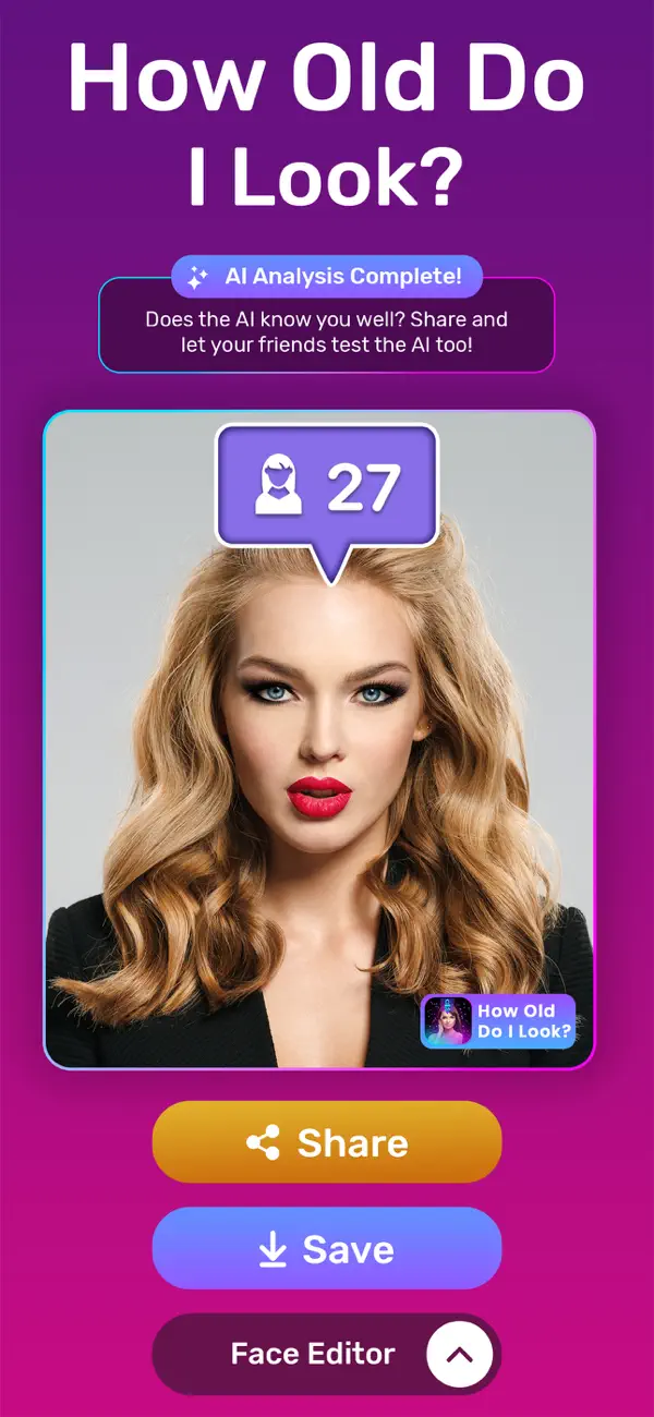 Screenshot #2 pour How Old Do I Look