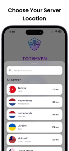 TOTEM VPN Screenshot 2 of 4