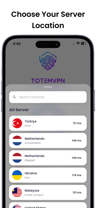 TOTEM VPN Screenshot 2 of 4
