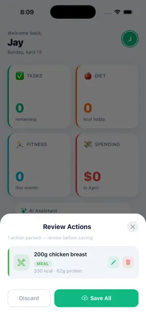 TraceLife: LifeOS screenshot 4