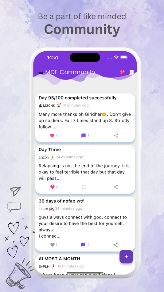 #5. MDF: Quit Porn Addiction (iOS) By: Omkar Bojjawar