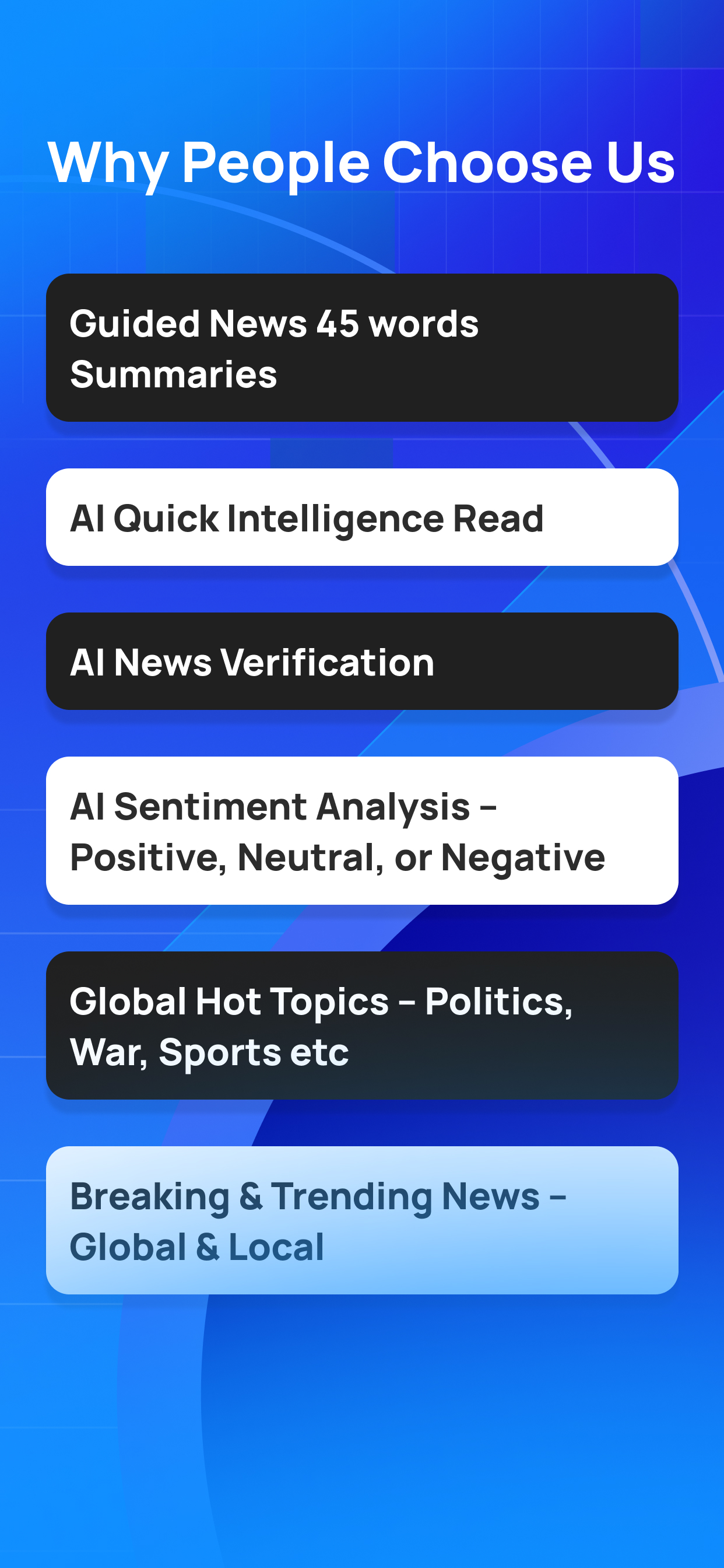 Quick News (AI) - News in 9s screenshot 10