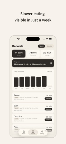 Slow Bite: Eating Timer screenshot 4
