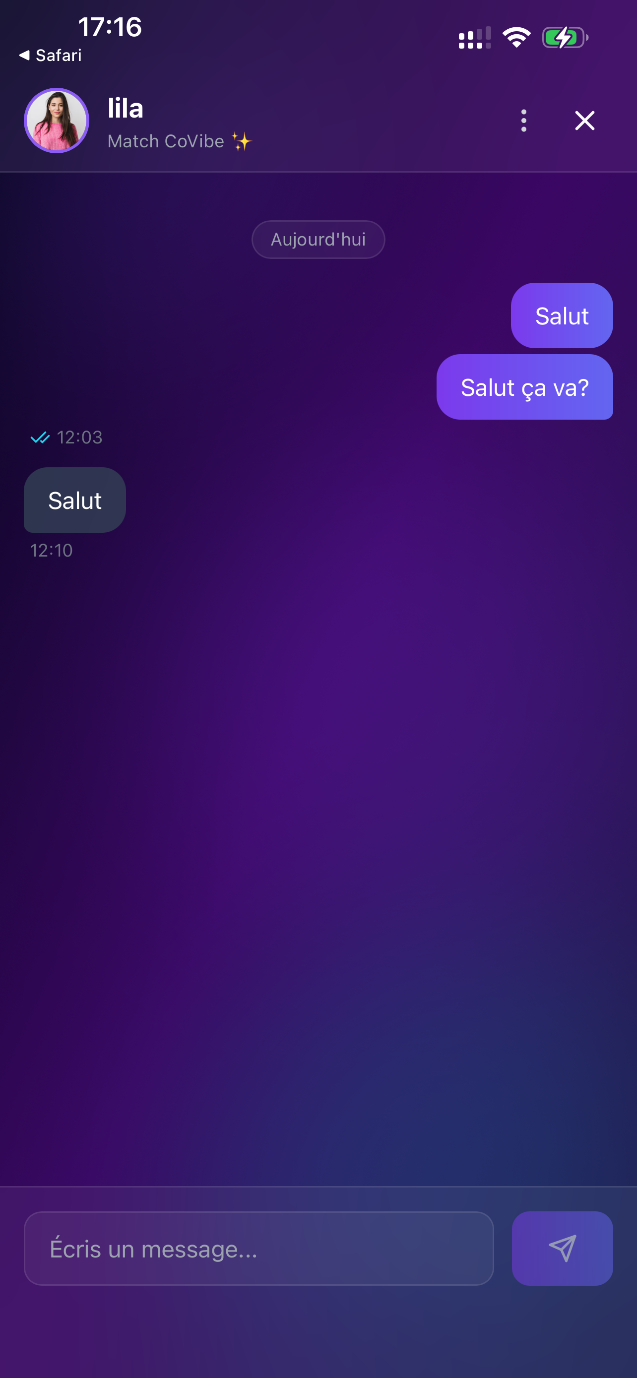 CoVibe screenshot 2
