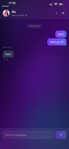 CoVibe screenshot