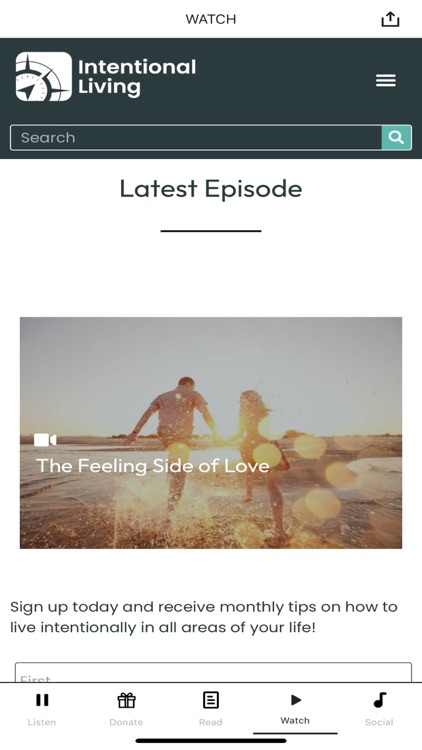 Intentional Living