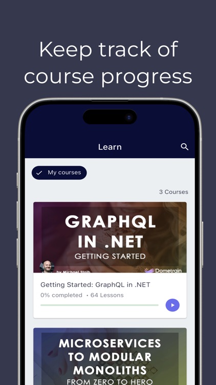 Dometrain: Online Courses screenshot-3