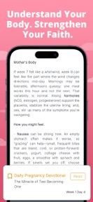 Christian Pregnancy Tracker screenshot