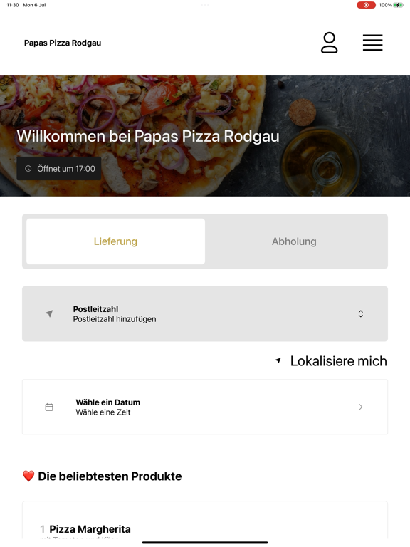 Screenshot #4 pour Papas Pizza Rodgau