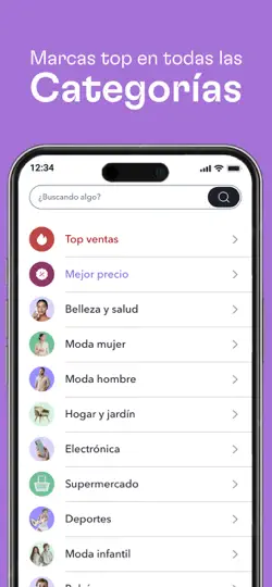 Captura de pantalla de Miravia: App De Compras Online en iPhone 4