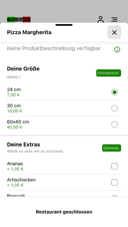 Pizzeria Bella Italia DE screenshot-3